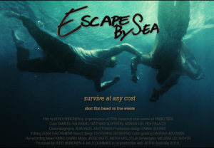 escape by sea poster