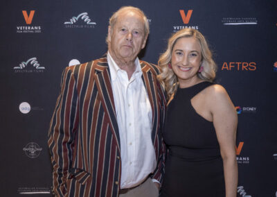 Veterans Film Festival 2022 Bruce Beresford and Brooke Sporer