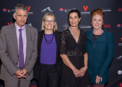 Veterans Film Festival 2022 Christopher Zinn, Jacqui Feeney, Annie Parnell and Clare Sawyer