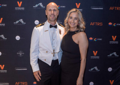 Veterans Film Festival 2022 Lt Commander Chris and Brooke Sporer