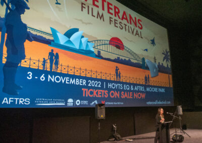 Veterans Film Festival 2022 Nell Greenwood, AFTRS CEO