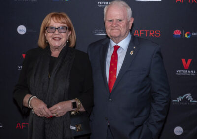 Veterans Film Festival 2022 Pauline and Ray James OAM