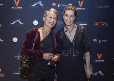 Veterans Film Festival 2022 Susan Woodland and Annie Parnell